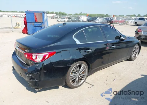 2014 Infiniti Q50 Premium из США, поврежденный, VIN JN1BV7AP2EM693476